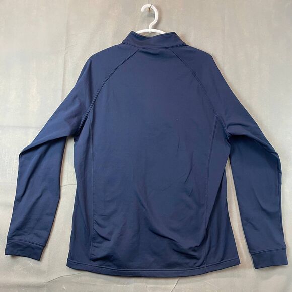 Bud Light Levelwear Quarter Zip Pullover Men’s Large Navy Logo Performance Top - Picture 9 of 11